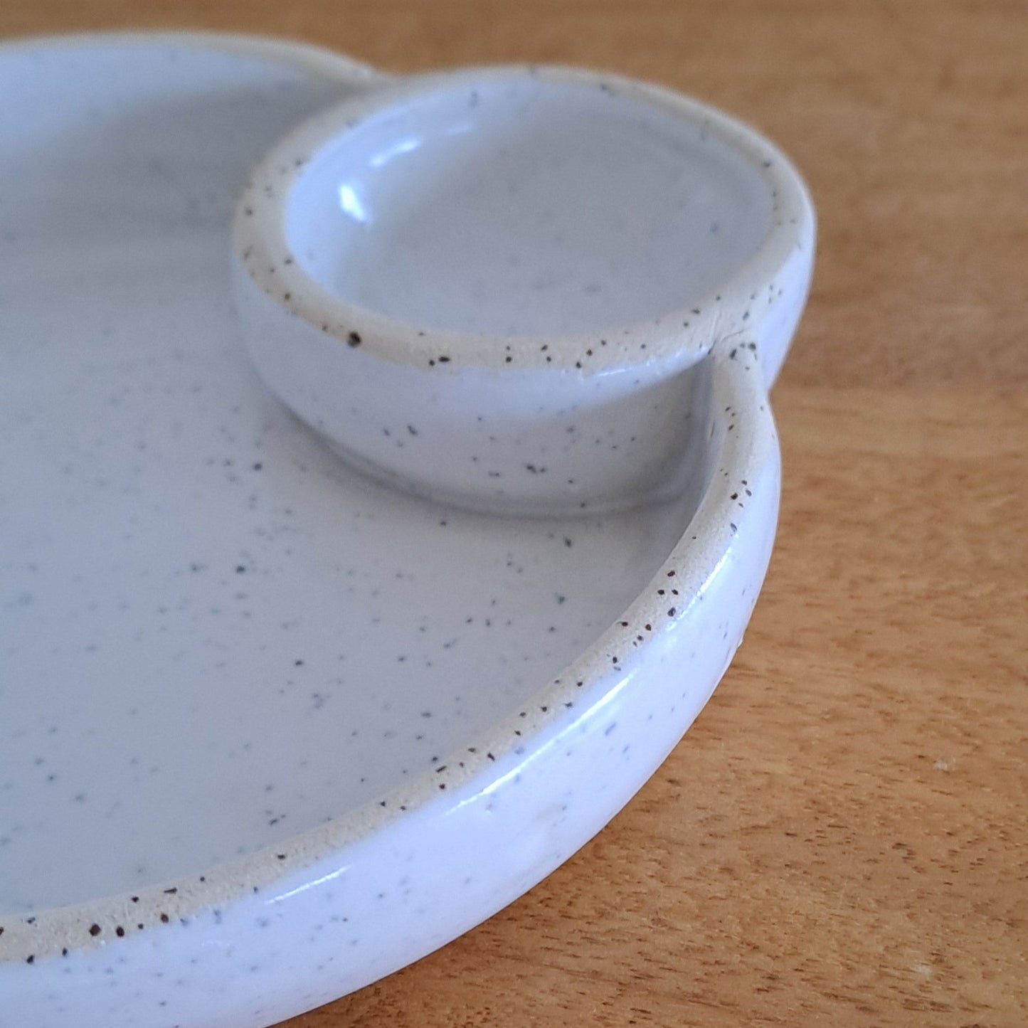 Olive Dish – Speckled Stoneware