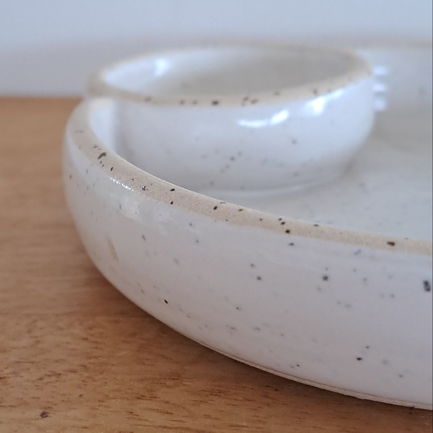 Olive Dish – Speckled Stoneware